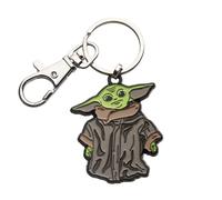 Bambino Yoda Portachiavi - Il Bambino, Star Wars Mandalorian, Con Clip - 3.8cm