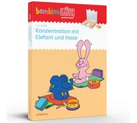 bambinoLÜK-Set: Kindergarten/Vorschule Konzentration mit Elefant und (Tascabile)