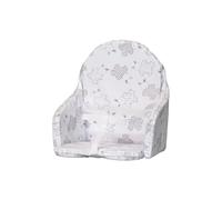 BAMBISOL, Cuscino per seggiolone con cintura, Argento (Lapin pyjama)