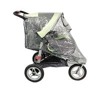 Bambisol HPD - Protezione parapioggia per passeggino a tre ruote, trasparente