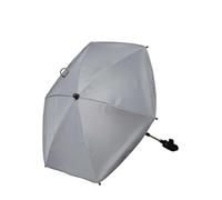 BAMBISOL Ombrello Passeggino Universale Anti UV | UPF 50+, Doppia articolazione | Classico Grigio