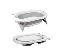 Looping Vasca Da Bagno Pieghevole - 23x80x49 Cm - Bianco Grigio - Looping S_0294