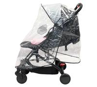 Bambisol Vestire Pioggia Universale | per Passeggini con Canopy | Trasparente