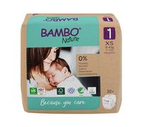 Bambo Nature Pannolini XS Taglia 1 da 2 a 4 kg x22 - Prodotto per Bambini