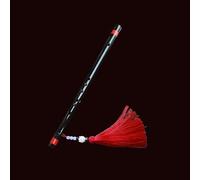 Bamboe Fluit Dizi Flauto Senza Foro Per Membrana Principiante Nero Mini Piccolo Flauto Di Bambù Flauto Traverso Stile Antico(G)