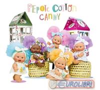 BAMBOLA 26CM BEBE PEPOTE COTTON CANDY
