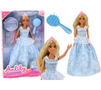 Bambola Anlily regina di ghiaccio in abito blu