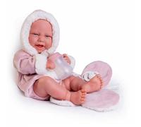 Bambola Appena Nata Carla con Tovaglietta Farfalla - 42 cm