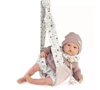 Bambola Baby Love Reborn Con Marsupio Portabebè