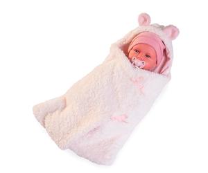 Bambola Babydoo Paroline con Sacco - Bambola Neonato Interattiva 50 cm