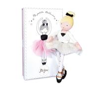 Jolijou - LA MIA PICCOLA BALLERINA - Bambole di panno - Anaïs - nasconde cuore bianco - JJ6035
