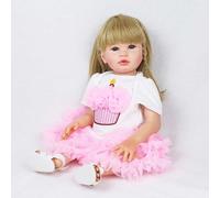Bambola Bambina Reborn Silicone 48cm Femmina