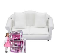 Bambola - bambola Casa Casa | Divani in miniatura | 1/12 bambole decorazioni per la casa | mobili in miniatura | Case di bambole Toys Toys divano mobili Toys Houses Finge Play Toy for Girls Boys