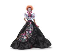 Mattel HRM72 Barbie Signature Día De los Muertos 2024 in abito nero e top con vo