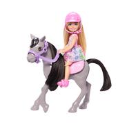 Barbie Chelsea Bambola E Cavallo Set Giocattolo Bends At Ginocchia " Ride " Box