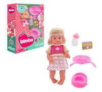 BAMBOLA BEVE/BAGNA 40CM C/ACCESSORI 2ASS.