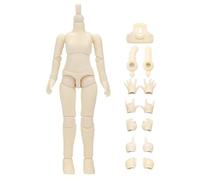 Bambola Con Corpo Mobile - Figura in Movimento Snodabile Per Lo Styling | Modello Da Scrivania Con Più Giunti Per Pose Regolabili, DecorazioneDa Collezione Su Tavolo DaPranzo, TavoloDa Tè, Libreria