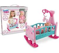 Bambola Con Culla Giocattolo Bambola Culla Accessori Giocattolo Di Bambini 2 Anni Rosa Baby Color