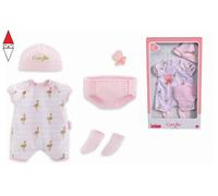 BAMBOLA COROLLE SET ABITO E ACCESSORI PER BAMBOLE CM.30
