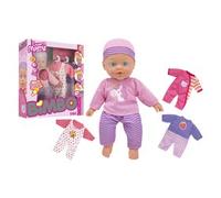 BAMBOLA 41 CM C/3 VESTITI B/O TRY ME