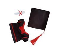 Bambola da collezione Graduazione Outfit 17 cm Figura Bambola Accademica Accademico Con Cappello Per La Figura
