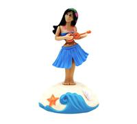 Bambola da cruscotto, graziosa bambola hawaiana per cruscotto, decorazione automobilistica con testa che scuote la testa, statuetta decorativa per interni auto, decorazione per interni auto,