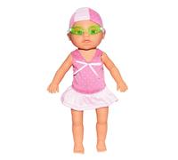 Bambola Da Gioco Per L'acqua - Giocattolo Per Bambini Che Nuota, Figura Da Bagno In Spiaggia | Braccia E Gambe Congiunte Pieghevoli, Corpo Galleggiante Leggero, Adorabile Stile Di Outfit Con Design Pr