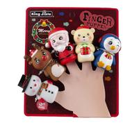 Bambola da per bambini, bambola da per bambini, 5 storie natalizie, personaggi dei cartoni animati, giocattolo per giocare e insegnare