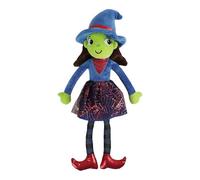Bambola da strega per Halloween, giocattolo di peluche per bambini, bambola da strega imbottita, giocattolo di peluche per Halloween, per uffici, Halloween Little Witch peluche
