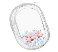 Bambola da trasporto Clear - Porta dello schermo portatile trasparente | Tyke di viaggio leggero, custodia a livello di protezione, organizzatore di magazzini a peso minimo per perfette bambole da col
