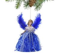 Bambola di angelo di Natale - Personaggi di angeli di Natale, ciondoli decorativi per giardino, matrimonio, porta della cameretta dei bambini, soffitto del giardino anteriore