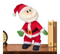 Bambola di Babbo Natale che balla | Bambola di peluche ripiena di canto e danza giocattolo di Babbo Natale - Bambola di Babbo Natale animato, giocattolo di Babbo Natale per la casa decorazioni