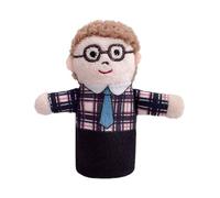 Bambola di burattini da dito, Puppet da dito per bambini, Pupetti da dito del fumetto per bambini, Interazione genitore-figlio Giocattolo educativo precoce per Capodanno, Giorno dei bambini