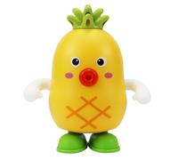 Bambola di frutta che canta, giocattolo a dondolo Frutta, Giocattolo educativo a banana, Bambola di frutta elettrica balla e canta, impara la banana, la pera, il giocattolo sensoriale educativo pe