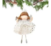 Bambola di Natale in gel - Simpatico ciondolo per bambola di Natale, decorazione per bambole di Natale, decorazione per albero di Natale ricamata a mano, per regalo di festa