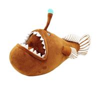 Bambola di peluche a forma di pescatore, adorabile decorazione a forma di animale, per soggiorno, camera da letto