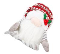 Bambola di peluche a montaggio rapido, decorazione per le vacanze, migliora lo spirito delle vacanze, per interni, casa, ufficio, sicuro, facile da usare, decorazione natalizia per interni