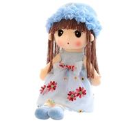 Bambola di peluche - Adorabile piccola bambola morbida | Personaggio ragazza compagna addormentata per decorare la cameretta dei bambini, divani, compleanni, Natale, casa, aspetto liscio e delizioso