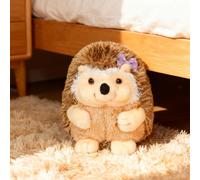 Bambola di peluche decorativa a forma di riccio, per bambini e adolescenti,