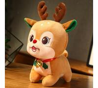 Bambola di peluche di Natale, adorabile ornamento di Natale per la vetrina