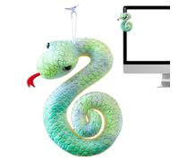 Bambola di peluche di serpente cinese,Peluche di serpente cinese,Bambola di peluche con animale domestico del serpente | Giocattolo di Capodanno di serpente fortunato, decorazione di Capodanno Chi