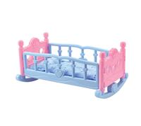 Bambola di plastica a dondolo Culla Lettino Bambini Fai finta di giochi di ruolo