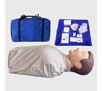 Bambola di primo soccorso, per la rianimazione del cuore, per l'allenamento di primo soccorso, modello educativo medico, per la respirazione artificiale, facile per il primo soccorso (primo soccorso)
