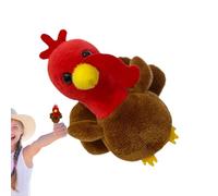 Bambola di, Pupazzo di Animali - Pupazzo di mano di peluche bambola di,Giocattoli interattivi per spettacoli scolastici, da lettura per raccontare storie per bambino