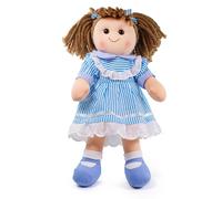 bambola di stoffa Amelia 38 cm di Bigjigs Toys