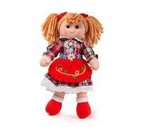 Bambola di stoffa Bigjigs Toys Mandie 34 cm