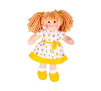 Bambola di stoffa Zoe di Bigjigs Toys 28 cm