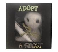 Bambola Fantasma | Adotta Un Fantasma In Una Scatola Con Una Minuscola Pergamena,Supernatural Felt Ghost Doll Companion Toy Spettrale Decorazione Di Halloween Regalo Divertente Per Gli Amanti Del