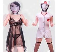 Bambola Gonfiabile Donna, Bambola Gonfiabile per Addio al Celibato, Sexy Gadget, Bambola Scherzo per Adulti e Compleanno 155 cm