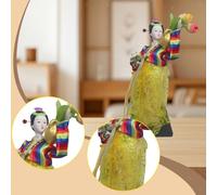 Bambola Hanbok coreana, graziosa statua femminile tradizionale per la